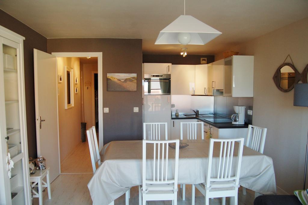 Appartement Vivacances Cote D'Opale Camiers Ruang foto